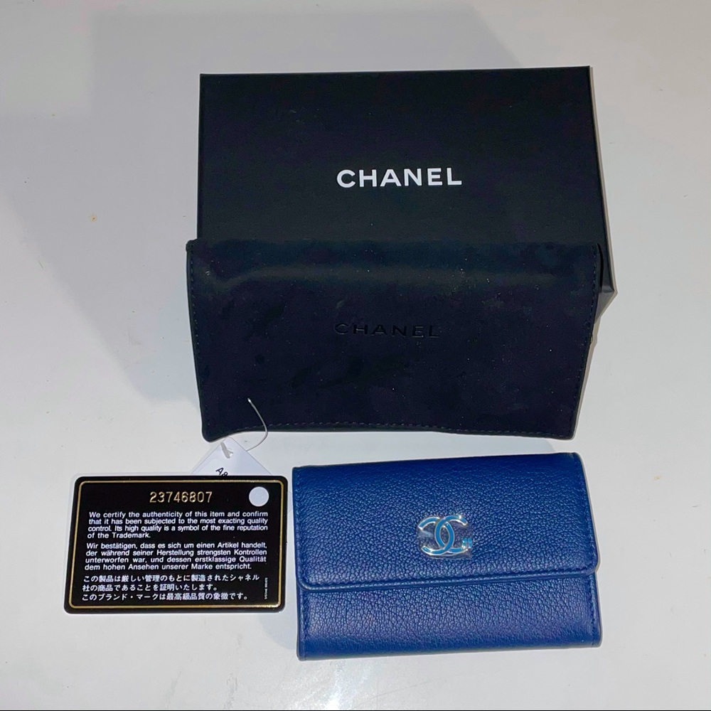 Chanel Lucky Clover cardholder wallet